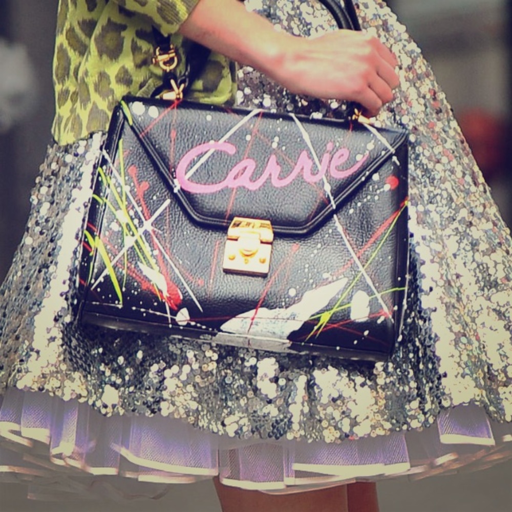 MAKING CUSTOM CARRIE DIARIES HANDBAGS